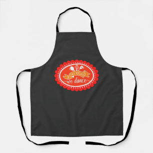 Tablier Dans Cette Cuisine Nous Dansons - T-shirt Humour c