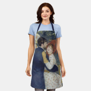 Tablier Danse de campagne par Pierre Renoir, Art fin vinta