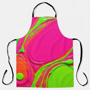 Tablier Danse de peinture liquide Neon