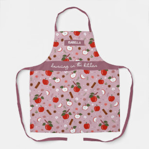 Tablier "Danser dans la cuisine" - Pomme et cannelle