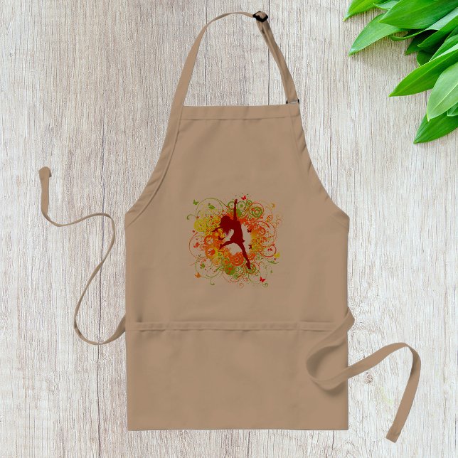 Tablier Danseur Silhouette Apron (Créateur téléchargé)