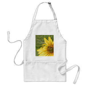 Tablier d'art de tournesol