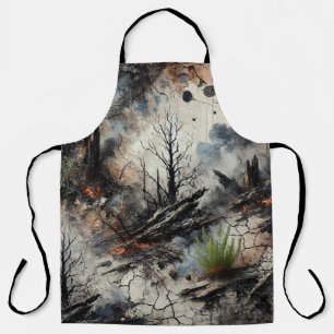 Tablier d'art dystopique gothique
