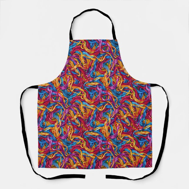 Tablier D'Artisanat En Fil Tangé (Recto)