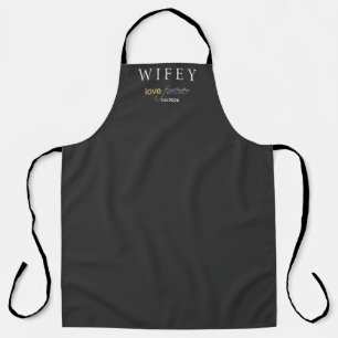 Tablier Date d'inscription de Wifey Eternal Love personnal