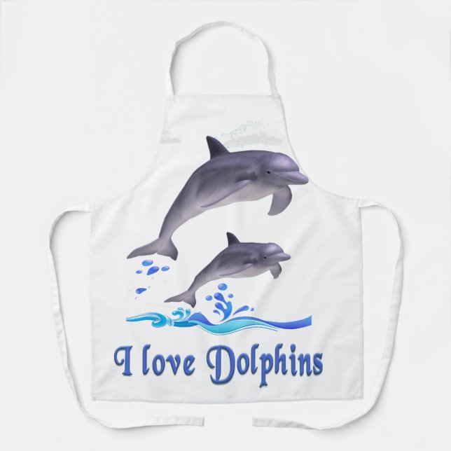 Tablier Dauphins (Recto)