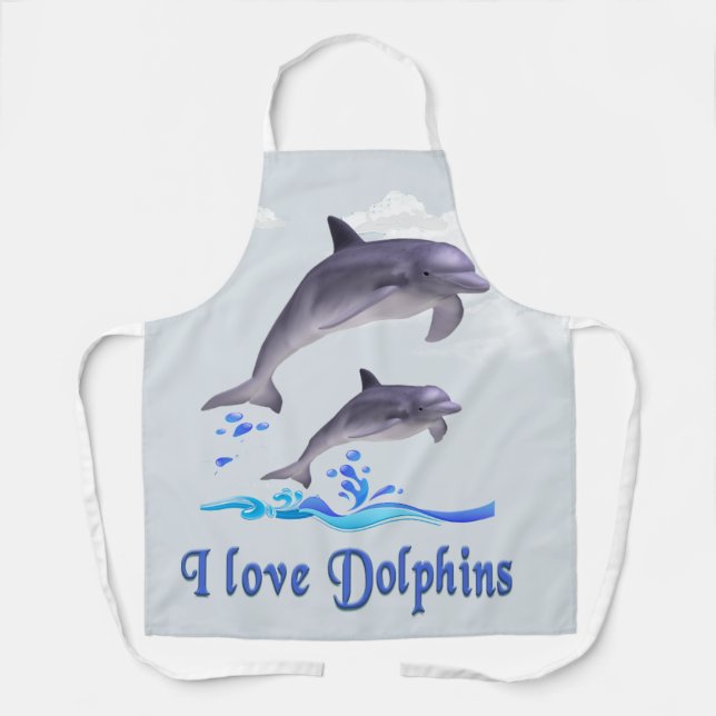 Tablier Dauphins (Recto)