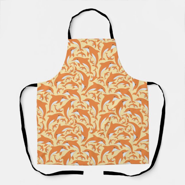 Tablier Dauphins mignons (Recto)