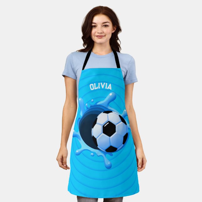 Tablier de balle de football personnalisé (Porté)