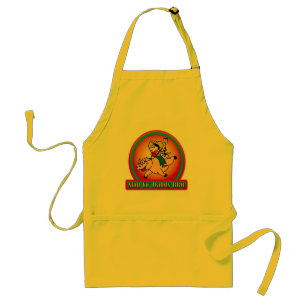 Tablier de BBQ de papa de Yo de claque court