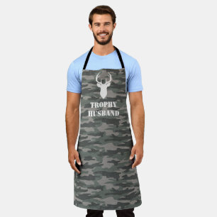 Tablier de camouflage drôle pour mari Trophée Cade
