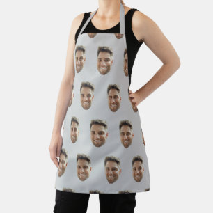 Tablier de chef à visage personnalisé Cadeau