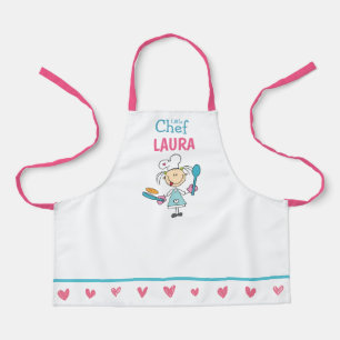 Tablier de Chef de Crêpes Personnalisé pour Enfant