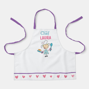 Tablier de Chef de Crêpes Personnalisé pour Enfant