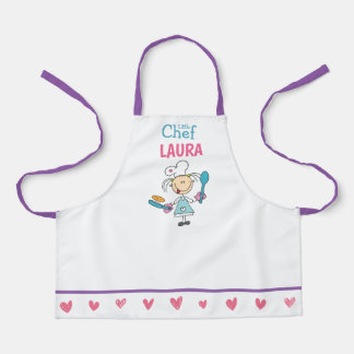 Tablier de Chef de Crêpes Personnalisé pour Enfant