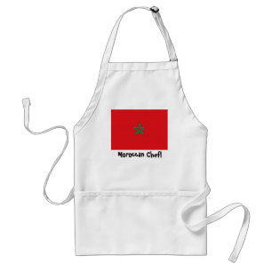 Tablier de chef de drapeau du Maroc