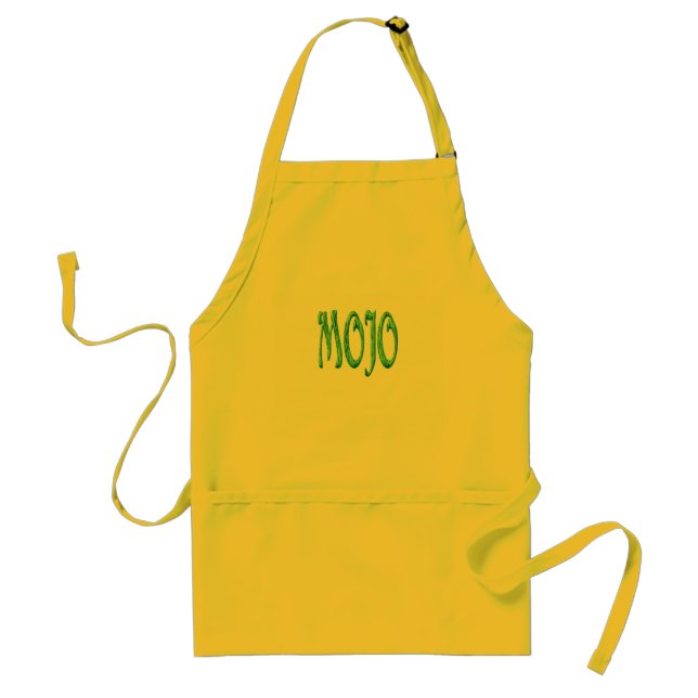 tablier de chef jaune mojo (Devant)