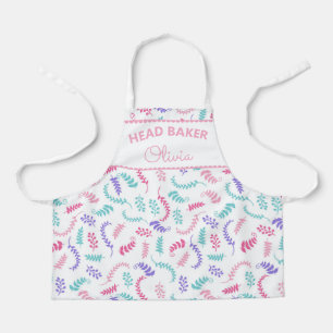 Tablier de Chef Pâtissier Super Mignon Motif Color