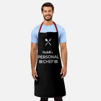 Tablier de chef personnel personnalisé - Cadeau pe