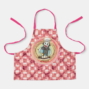 Tablier de Chef Singe Chaussette
