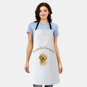 Tablier de chien personnalisé Photo et texte per