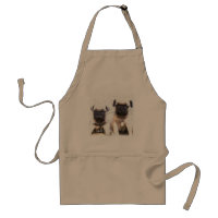Tablier de chiot de carlin