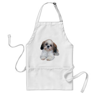 Tablier de chiot de Shih Tzu