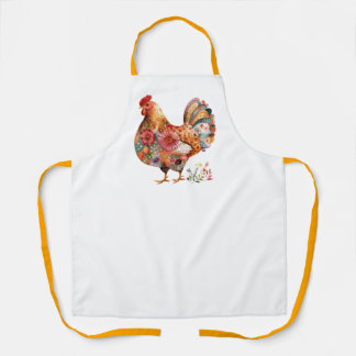 Tablier de coq de Bohême