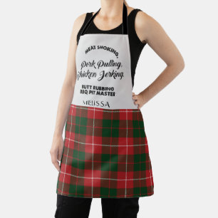 Tablier de cuisine à carreaux tartan Clan MacKinno