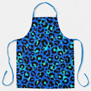 Tablier de cuisine à motif imprimé animal léopard