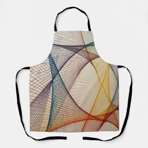 Tablier de Cuisine Abstrait coloré