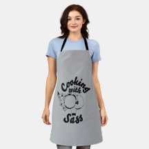 tablier de cuisine avec sass