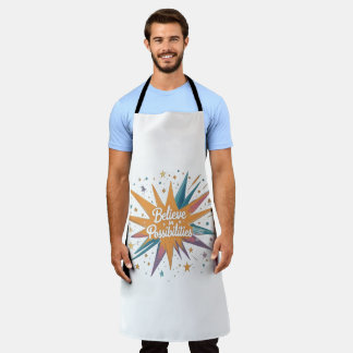 Tablier de cuisine croire en la possibilité