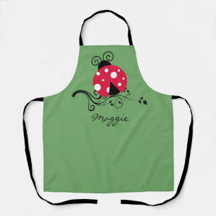 Tablier de cuisine de jardin pour coccinelle migno