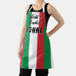 Tablier de cuisine italien de la plus grande Nonna