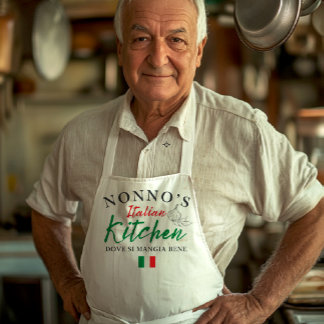 Tablier de cuisine Nonno's Italian Kitchen - Dove 