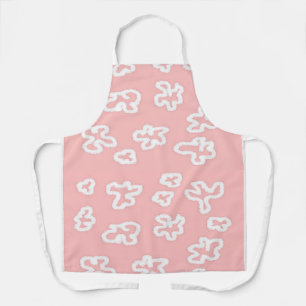 Tablier de cuisine Nurse Logo Fleurs roses Soins à