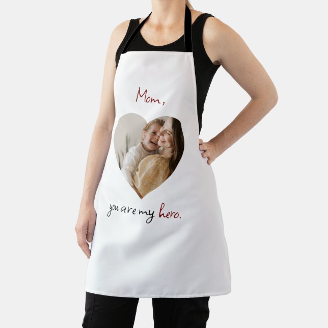 Tablier de cuisine personnalisé pour mère (Insitu)