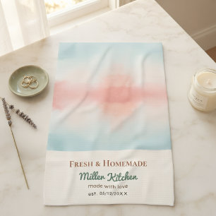 Tablier de cuisine personnalisé Serviette de vaiss