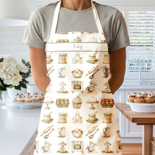 Tablier de cuisine pour amateur de pâtisserie