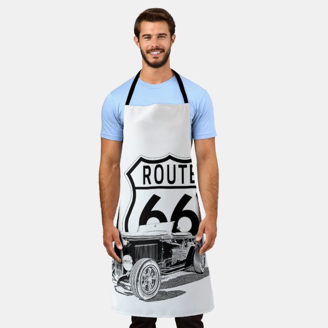 Tablier de cuisine pour hommes (Porté)