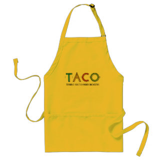 Tablier de cuisine pour les musiciens TACO qui aim