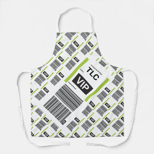 TABLIER DE CUISINE POUR VOYAGEURS VIP (Recto)