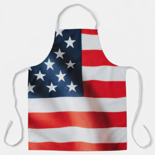 Tablier de cuisine Stripes USA — États-Unis
