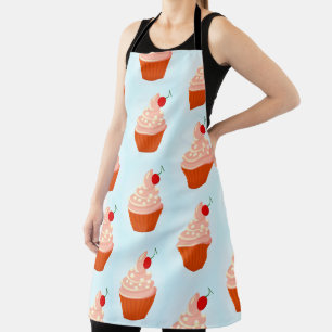 Tablier de cupcake coloré