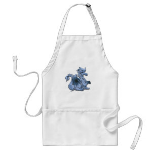 Tablier de dragon à ailes par bleu