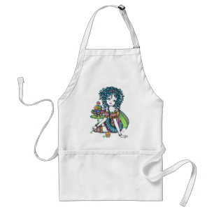 Tablier de fée de couture de gâteau de tasse