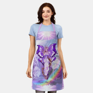 Tablier de fée violet