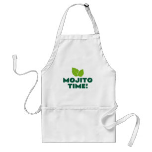 Tablier de fête de cocktail amusant Mojito Time po