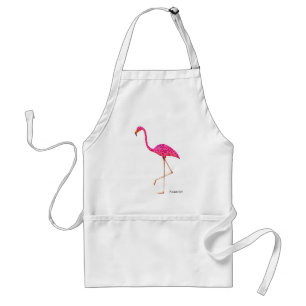 Tablier de Flamant rose